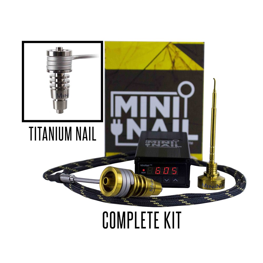 MiniNail Complete Titanium Nail Kit - Trichome Seattle - MiniNail - Tools