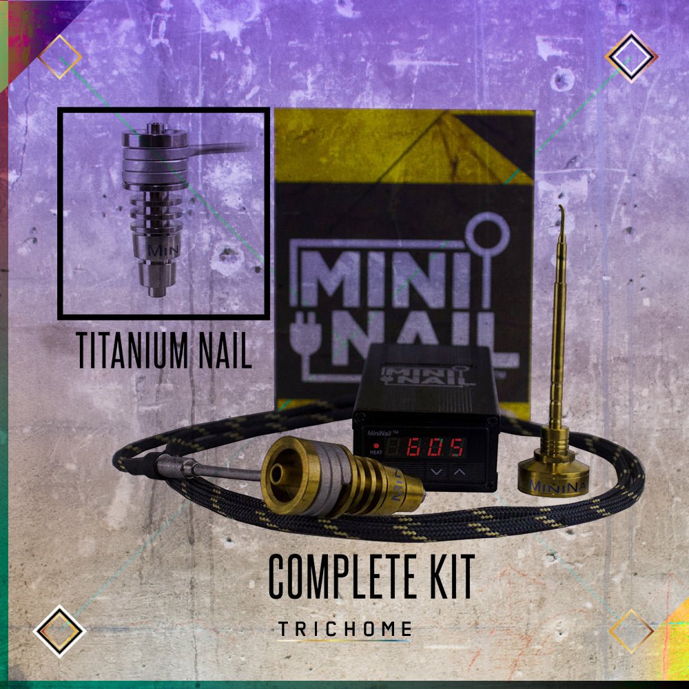 MiniNail Complete Titanium Nail Kit - Trichome Seattle - MiniNail - Tools