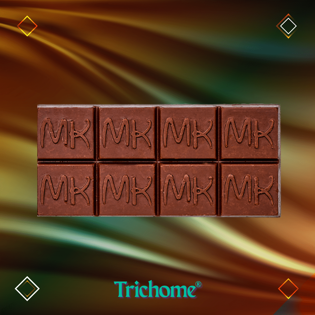 MK Blue Lotus & Lion's Mane Chocolate Bar - Trichome Seattle - MK Brand - Fungi
