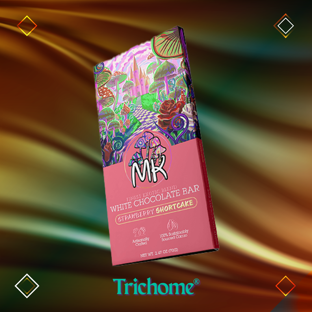 MK Blue Lotus & Lion's Mane Chocolate Bar - Trichome Seattle - MK Brand - Fungi