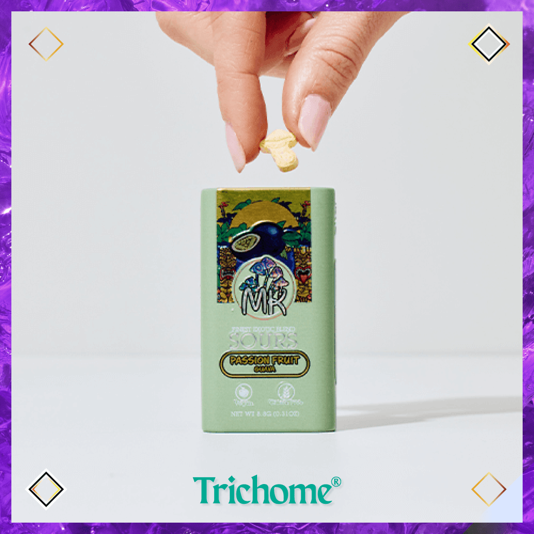 MK Blue Lotus Mints - Trichome Seattle - MK Brand - Fungi