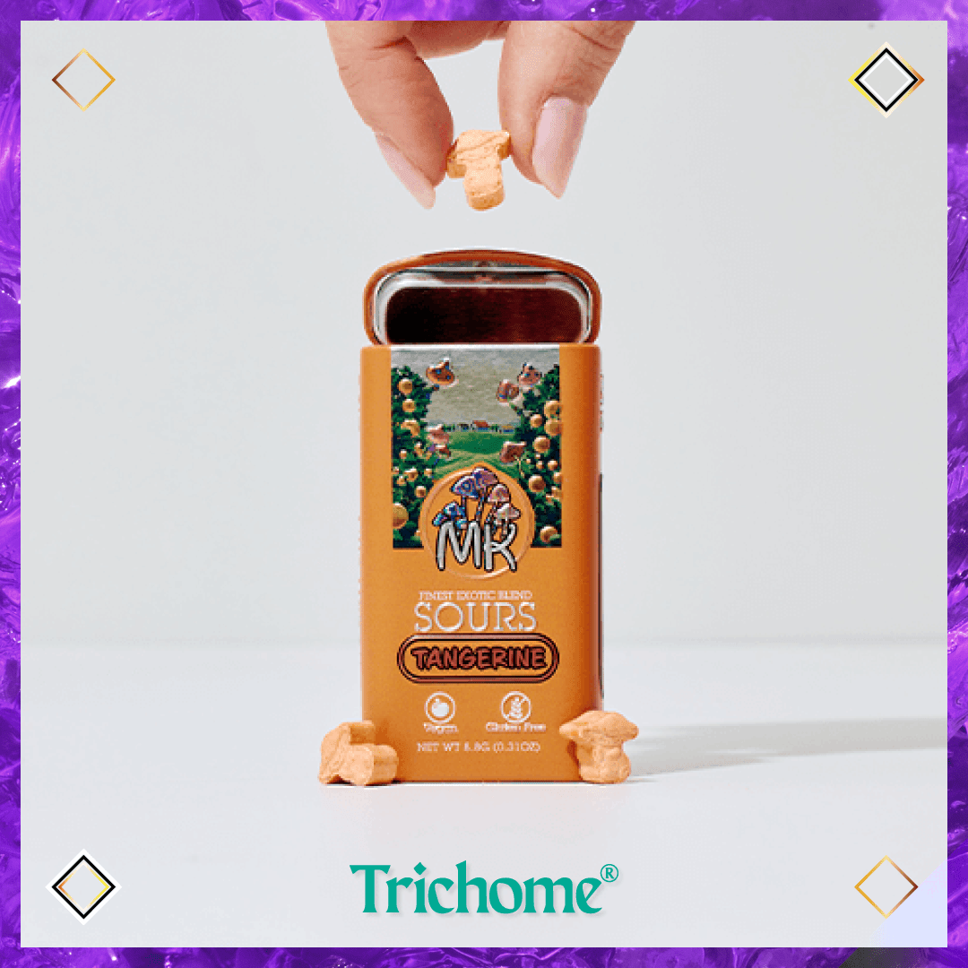 MK Blue Lotus Mints - Trichome Seattle - MK Brand - Fungi