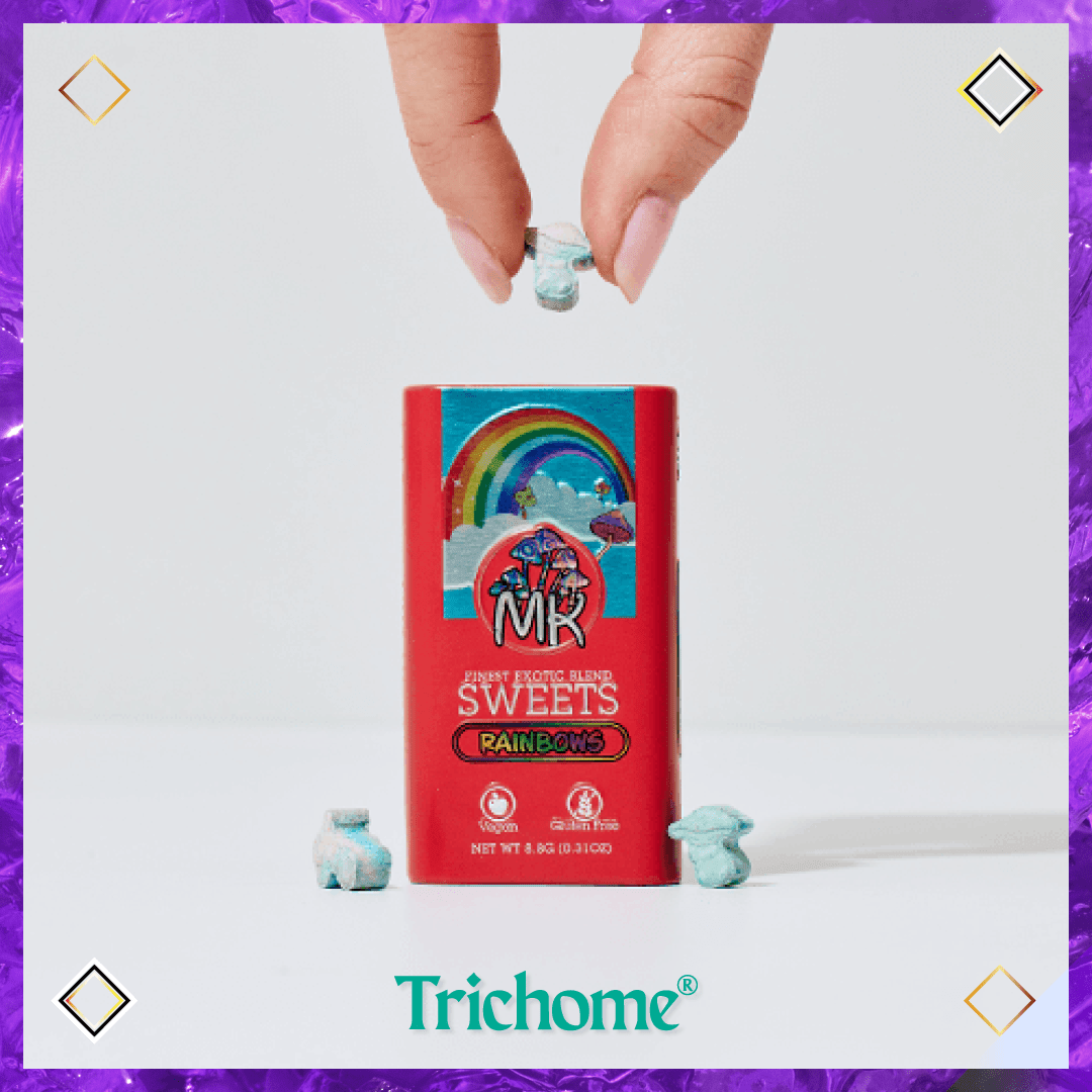 MK Blue Lotus Mints - Trichome Seattle - MK Brand - Fungi