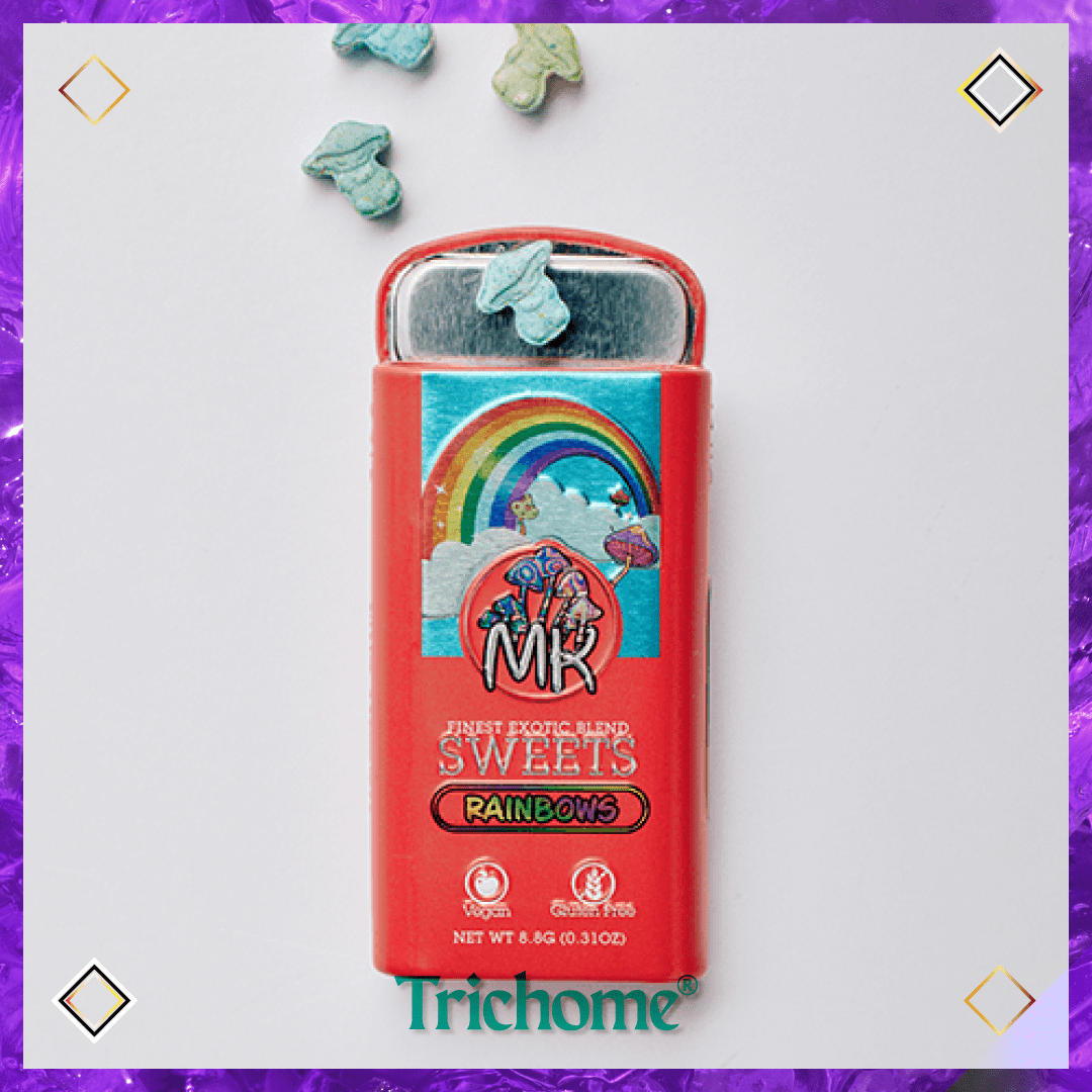 MK Blue Lotus Mints - Trichome Seattle - MK Brand - Fungi