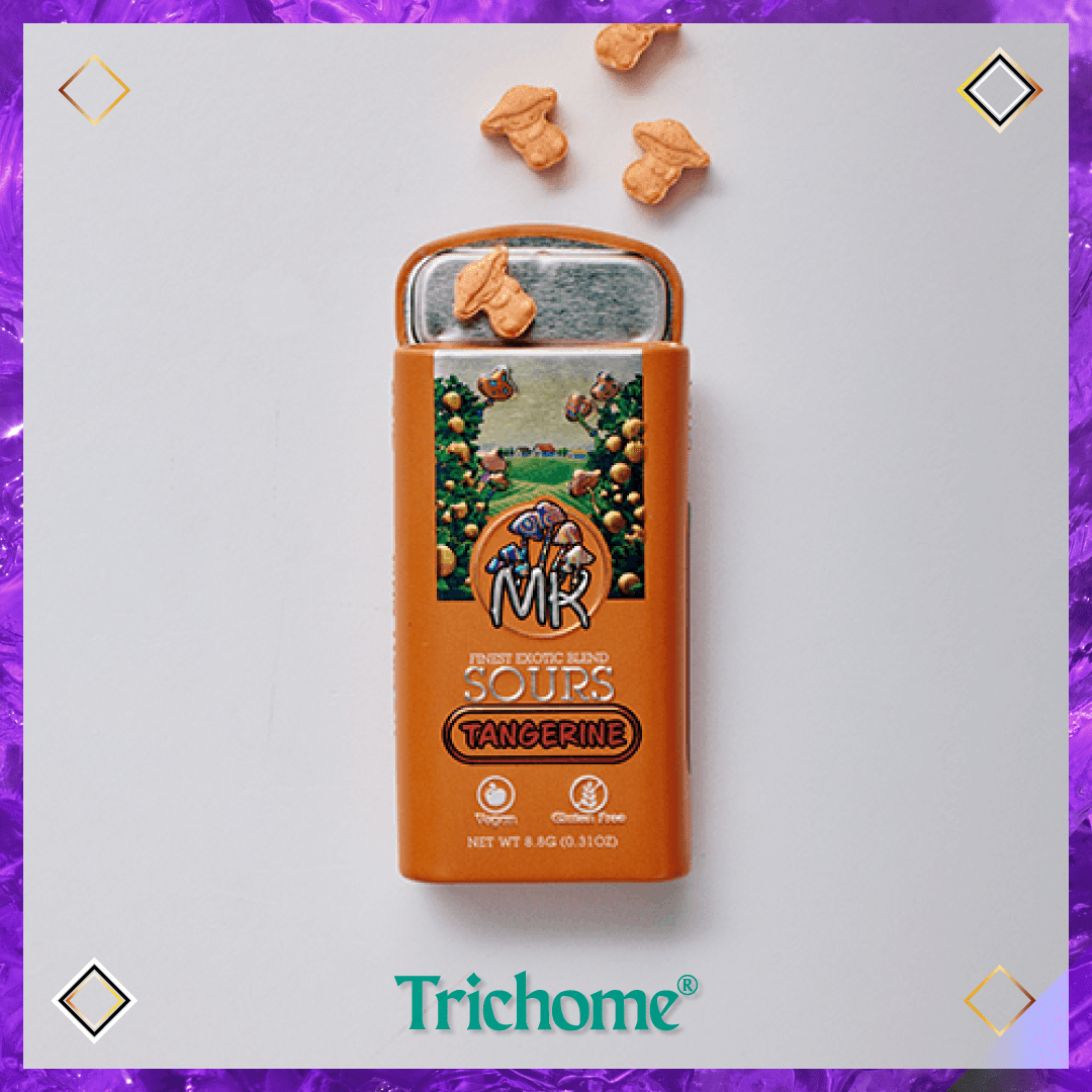 MK Blue Lotus Mints - Trichome Seattle - MK Brand - Fungi