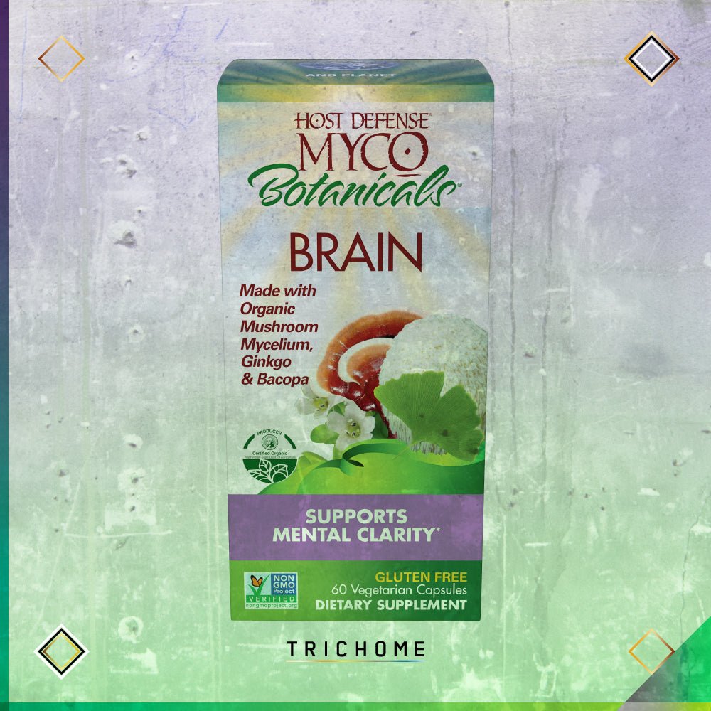 MycoBotanicals® Brain Capsules - Trichome Seattle - Host Defense - Fungi