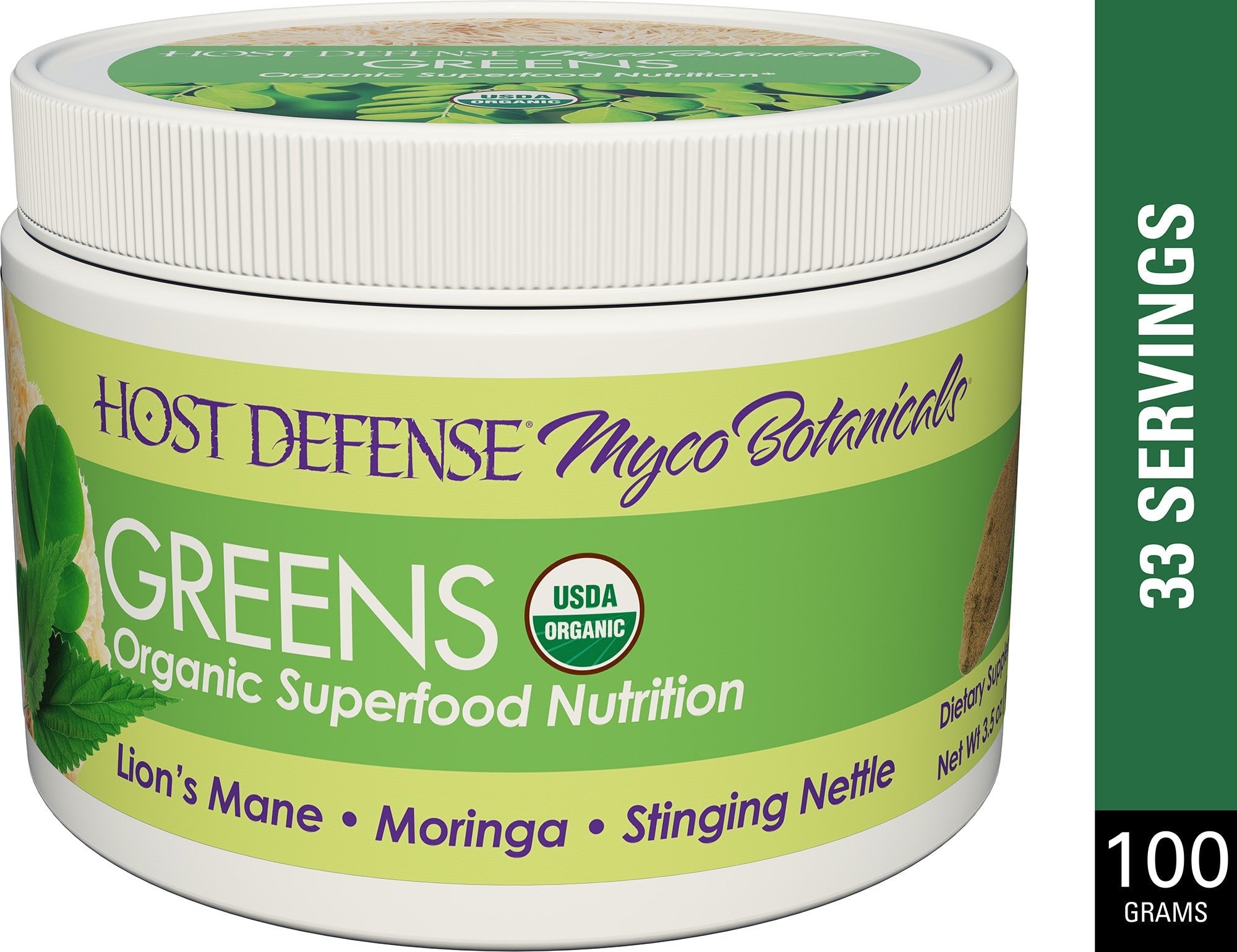 MycoBotanicals® Greens Powder - Trichome Seattle - Host Defense - Fungi