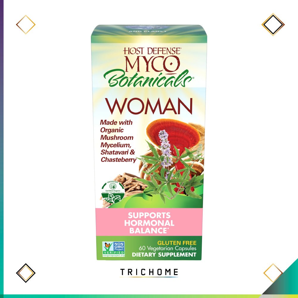 MycoBotanicals® Woman Capsules - Trichome Seattle - Host Defense - Fungi