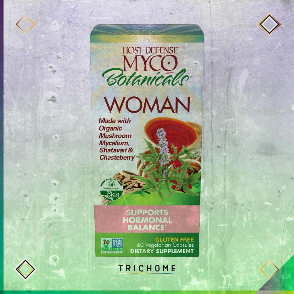 MycoBotanicals® Woman Capsules - Trichome Seattle - Host Defense - Fungi