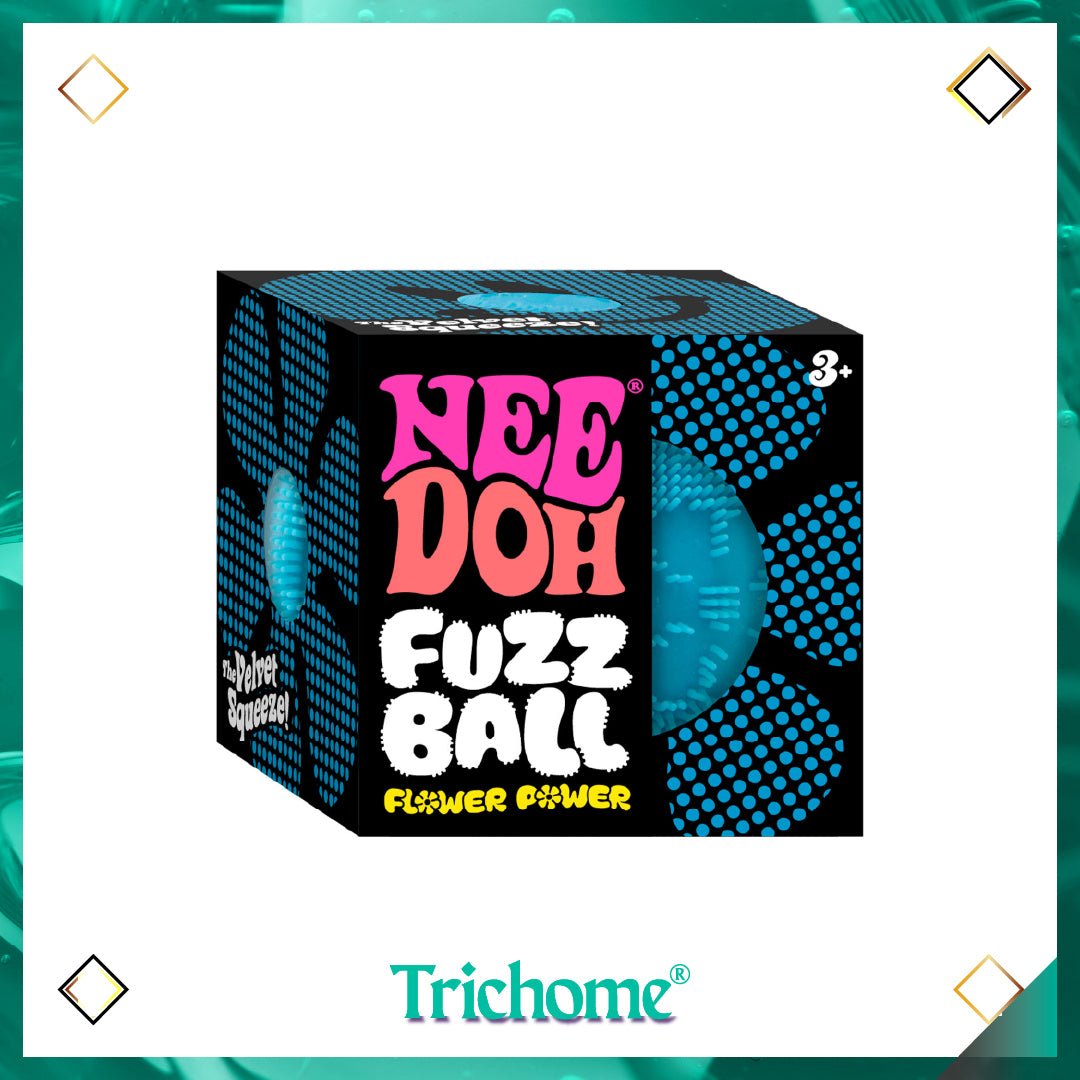NeeDoh Flower Power Fuzz Ball - Trichome Seattle - NeeDoh - Toys