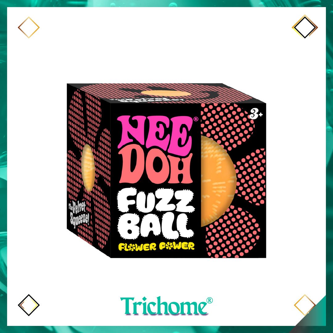 NeeDoh Flower Power Fuzz Ball - Trichome Seattle - NeeDoh - Toys