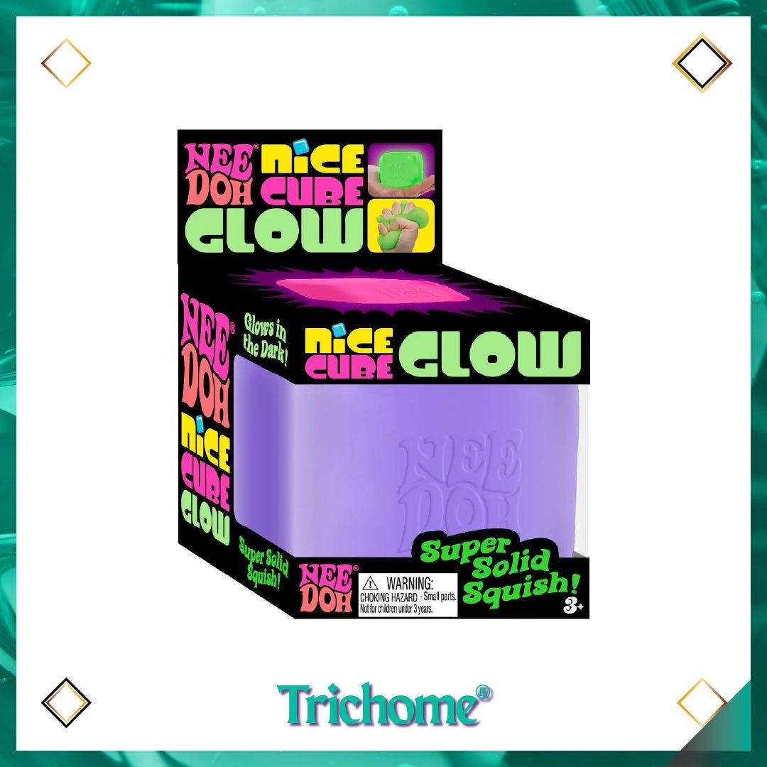 NeeDoh Glow Nice Cube - Trichome Seattle - NeeDoh - Toys