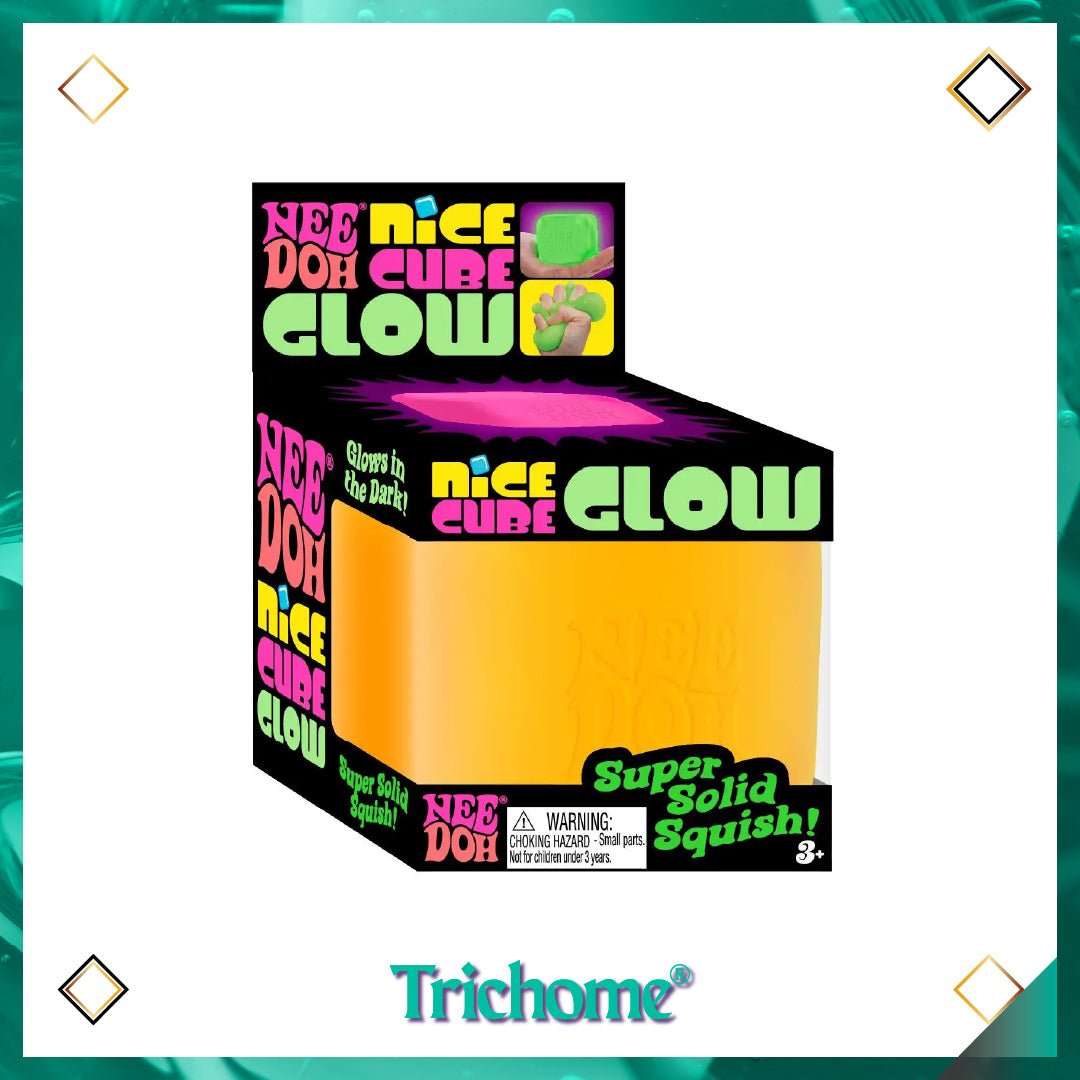 NeeDoh Glow Nice Cube - Trichome Seattle - NeeDoh - Toys