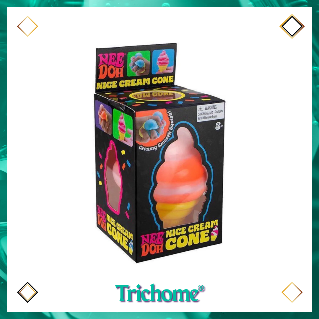NeeDoh Nice Cream Cone - Trichome Seattle - NeeDoh - Toys