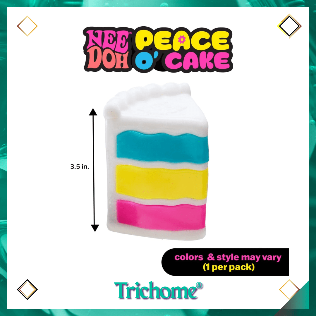 NeeDoh Peace O Cake *Limit 2 Max - Trichome Seattle - NeeDoh - Toys
