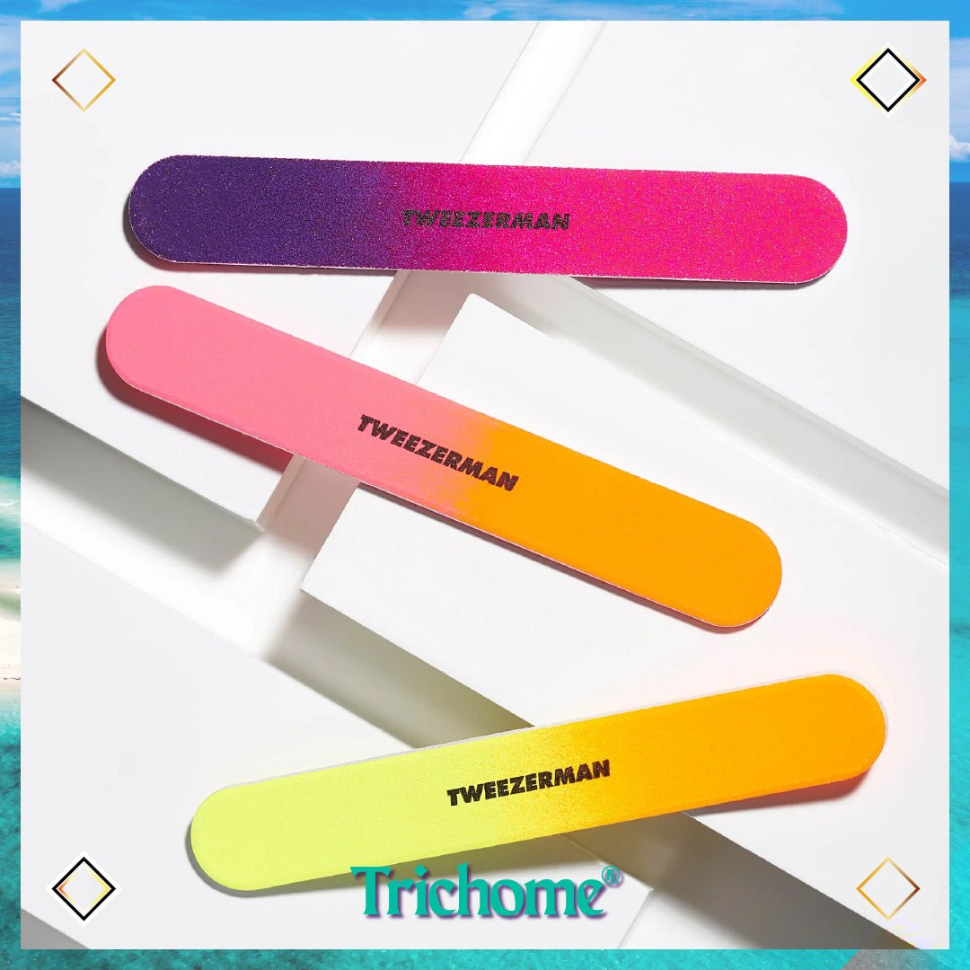 Neon Hot Filemates 3 - Pack - Trichome Seattle - Tweezerman - Personal Care