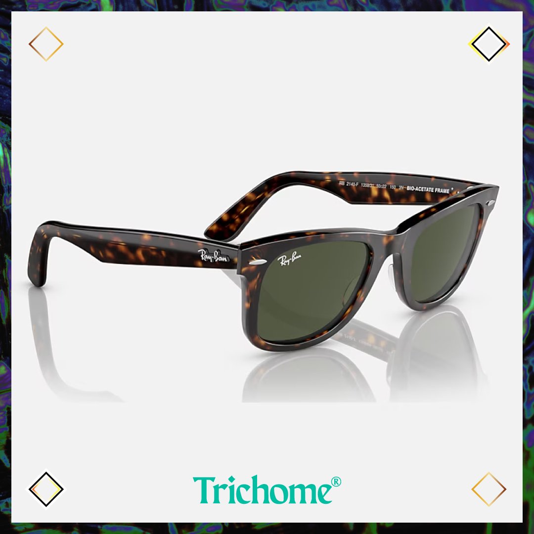 Original Wayfarer Classic Bio - Acetate (Low Bridge Fit) - Trichome Seattle - Ray - Ban - Eyewear