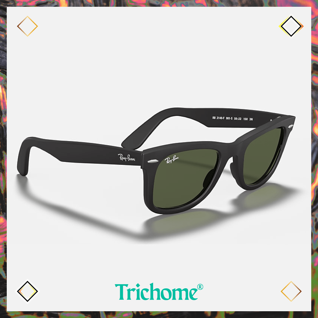 Original Wayfarer Classic Matte (Low Bridge Fit) - Trichome Seattle - Ray-Ban - Eyewear