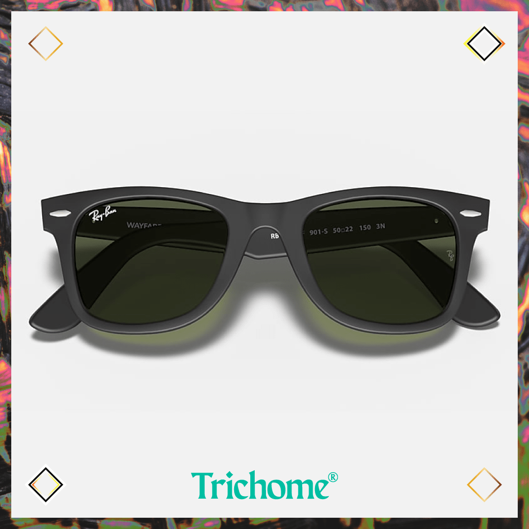 Original Wayfarer Classic Matte (Low Bridge Fit) - Trichome Seattle - Ray-Ban - Eyewear