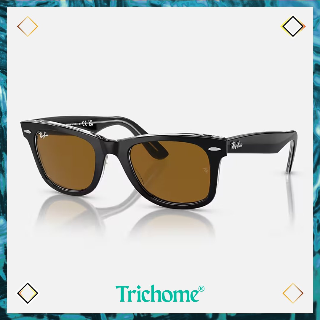 Original Wayfarer Classic Transparent (Low Bridge Fit) - Trichome Seattle - Ray - Ban - Eyewear