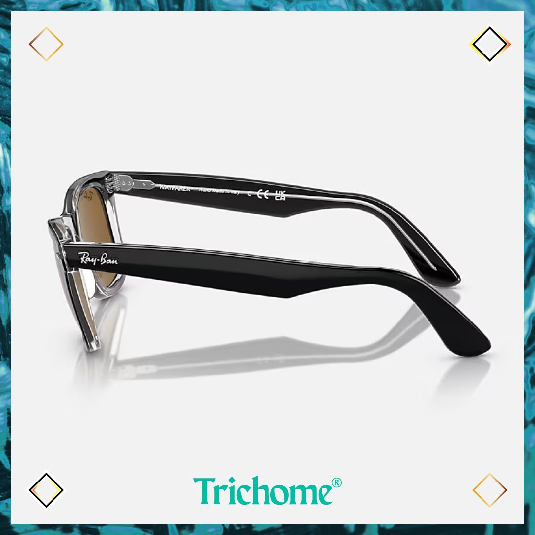 Original Wayfarer Classic Transparent (Low Bridge Fit) - Trichome Seattle - Ray - Ban - Eyewear