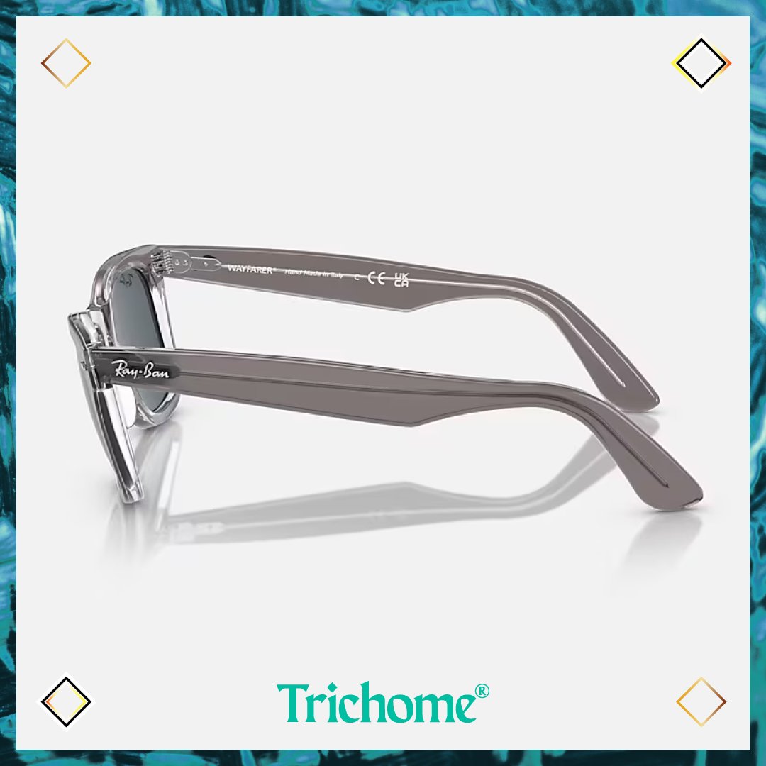 Original Wayfarer Classic Transparent (Low Bridge Fit) - Trichome Seattle - Ray - Ban - Eyewear