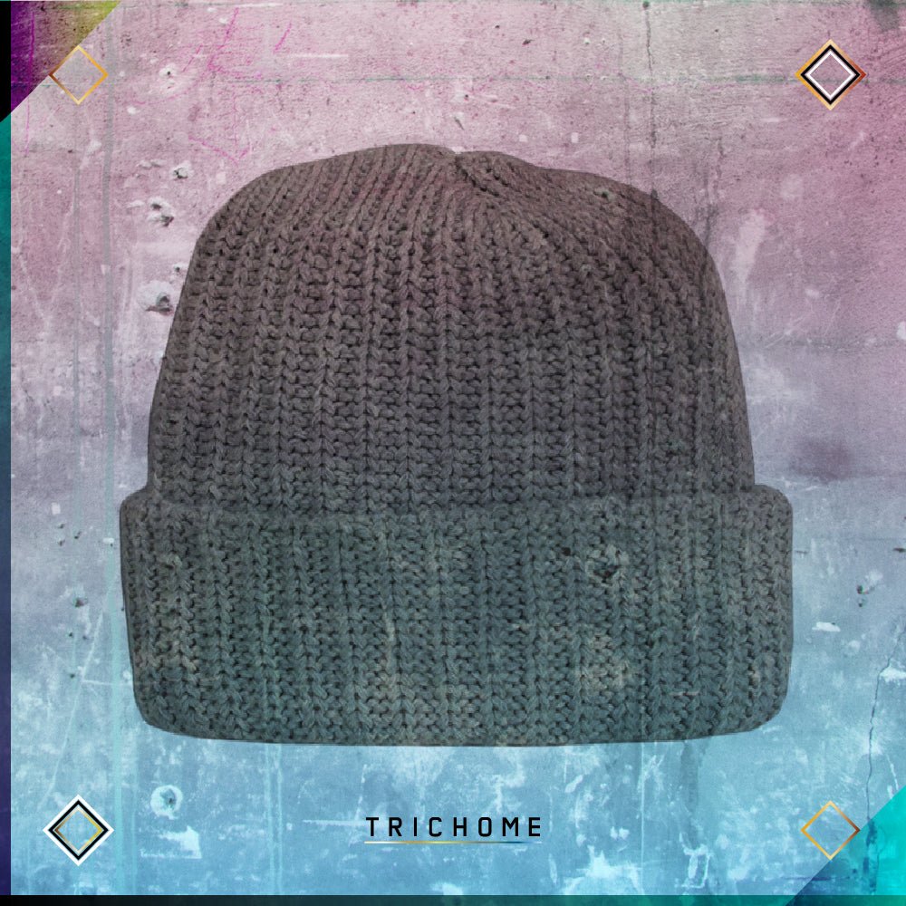 Pacific Northwest Heavy Knit Beanie / Smoke - Trichome Seattle - Trichome - Clothing
