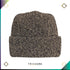 Pacific Northwest Heavy Knit Marled Beanie / Black & Taupe - Trichome Seattle - Trichome - Clothing