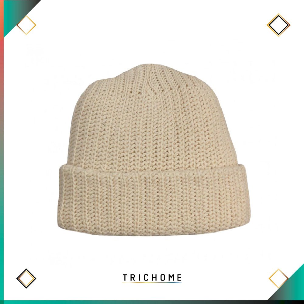 Pacific Northwest Heavy - Knit Watch Cap / Cream - Trichome Seattle - Trichome - Clothing