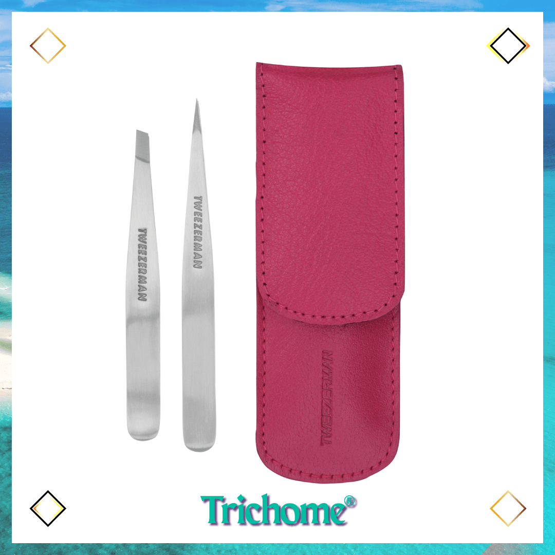 Petite Tweeze Set with Case - Trichome Seattle - Tweezerman - Personal Care