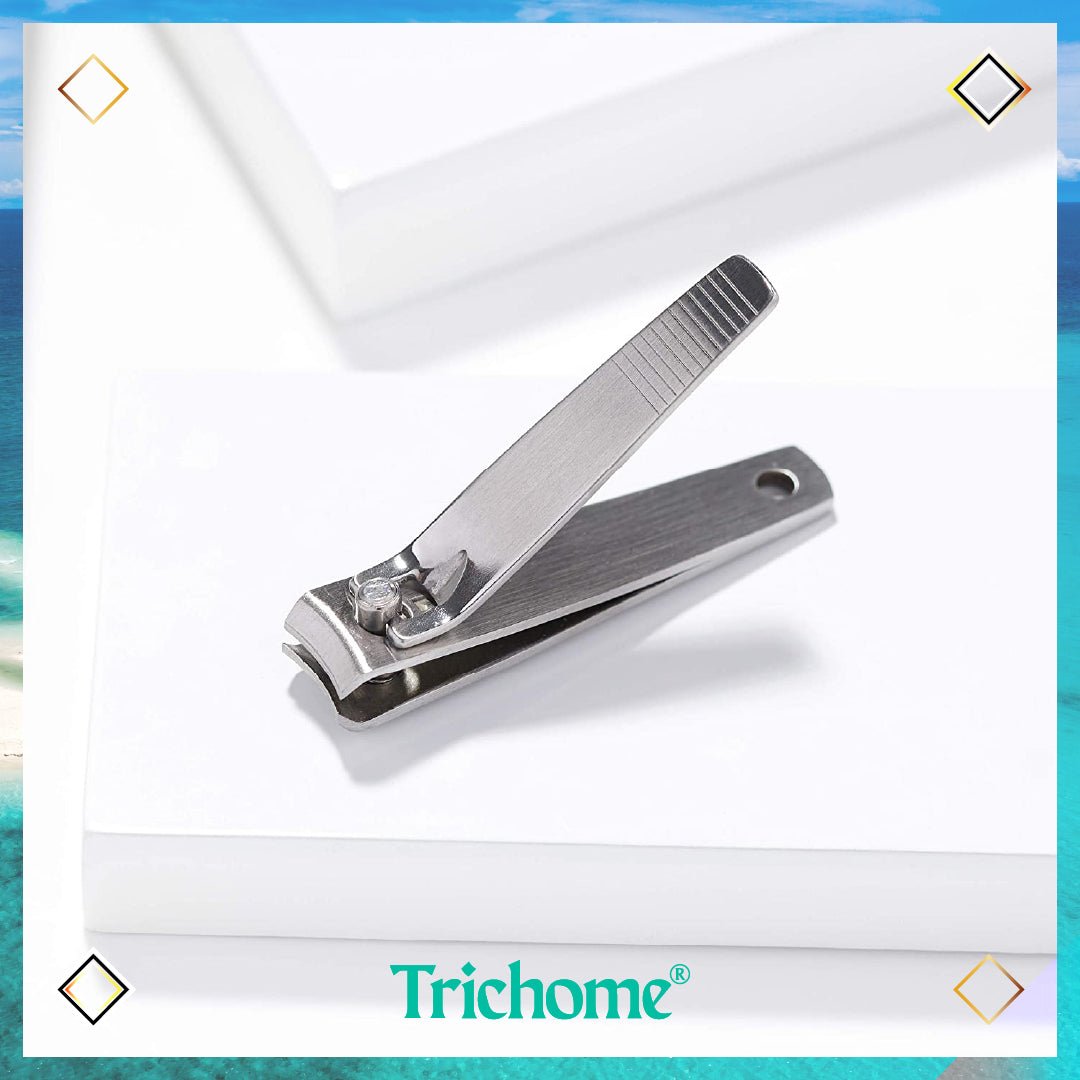 Professional Stainless Steel Fingernail Clipper - Trichome Seattle - Tweezerman - Personal Care