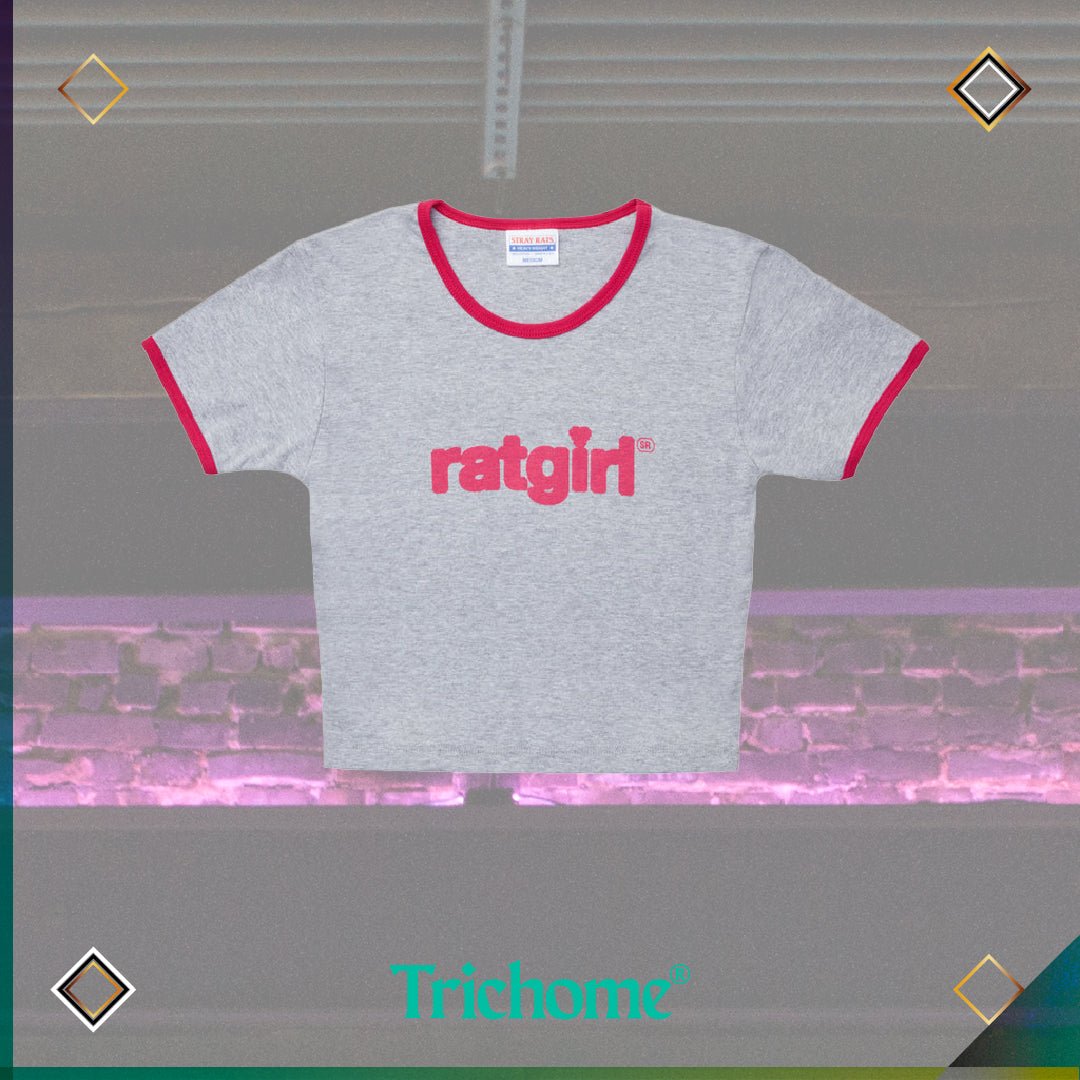 Ratgirl Baby Tee - Trichome Seattle - Stray Rats - Clothing