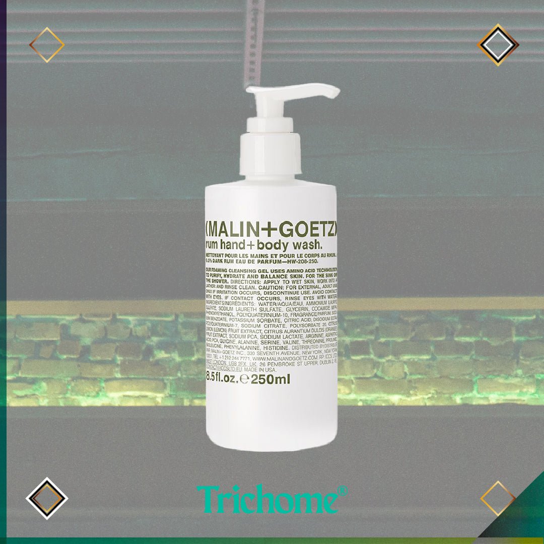 Rum Hand+Body Wash - Trichome Seattle - Malin+Goetz - Skin Care