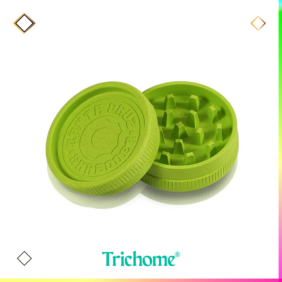 Santa Cruz Shredder Hemp 2 - Piece Grinder - Trichome Seattle - Grav - Tools