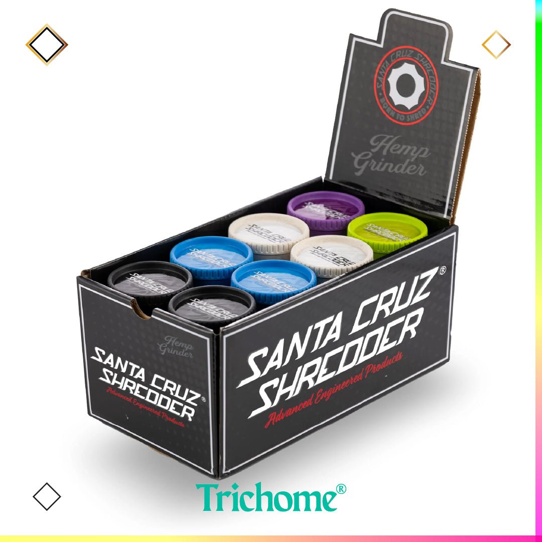 Santa Cruz Shredder Hemp 3 - Piece Grinder - Trichome Seattle - Santa Cruz Shredder - Tools