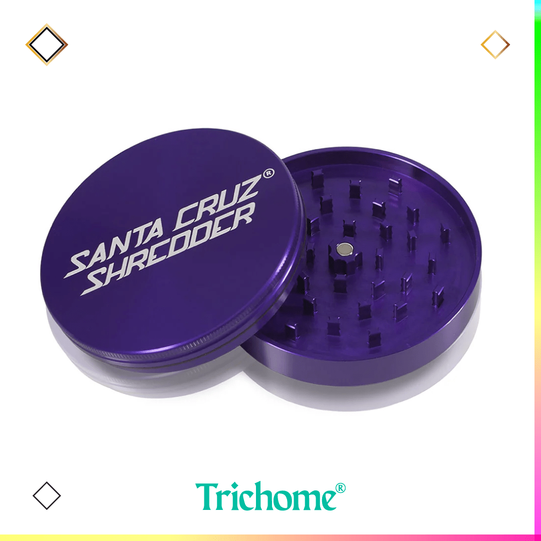 Santa Cruz Shredder Jumbo 2 - Piece Grinder - Trichome Seattle - Santa Cruz Shredder - Tools