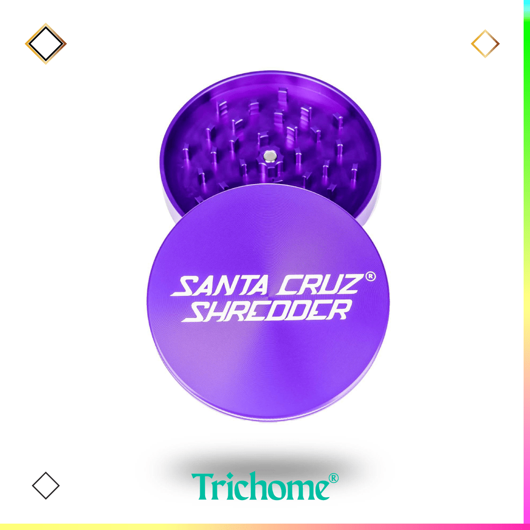 Santa Cruz Shredder Jumbo 2 - Piece Grinder - Trichome Seattle - Santa Cruz Shredder - Tools