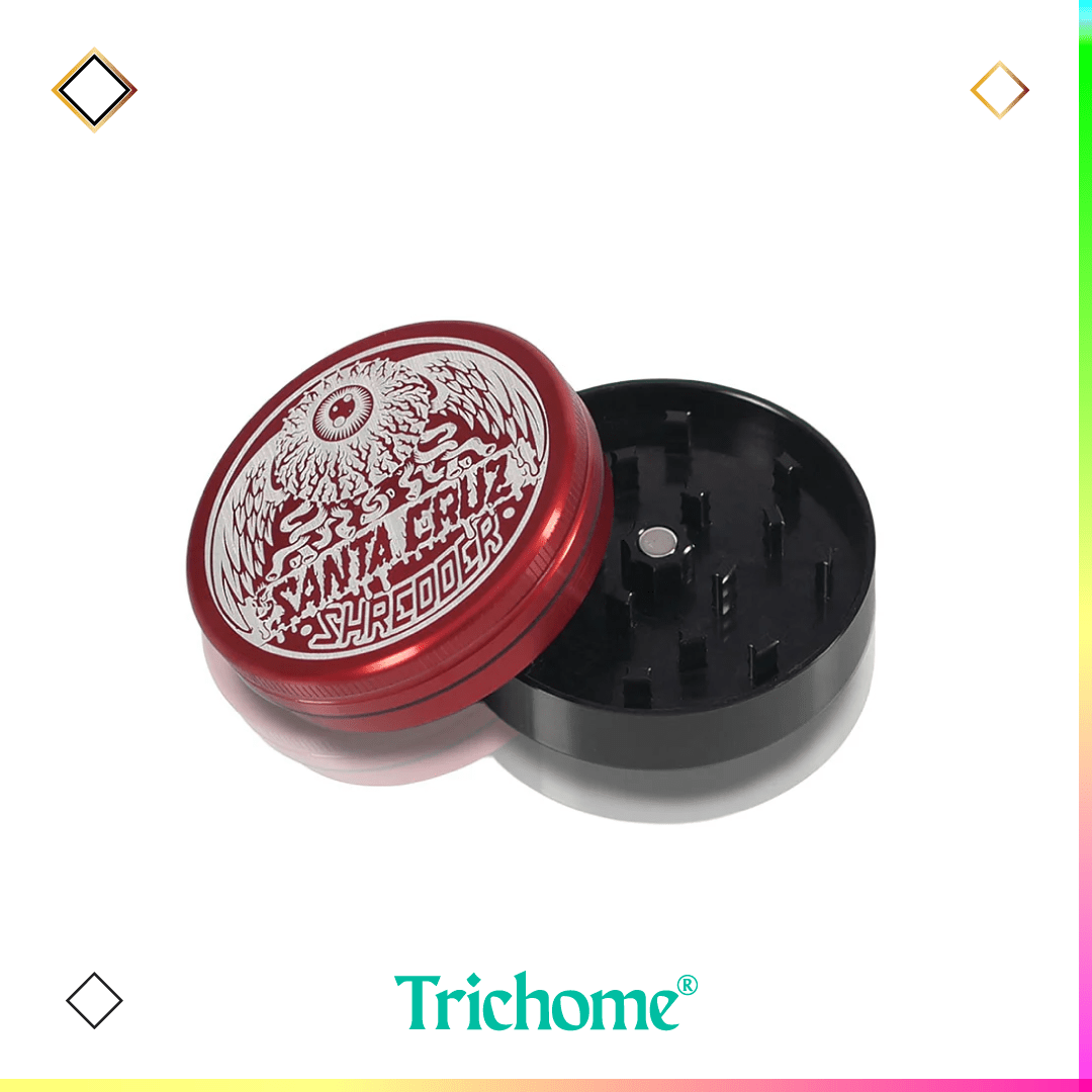 Santa Cruz Shredder Large 2 - Piece Grinder - Trichome Seattle - Santa Cruz Shredder - Tools