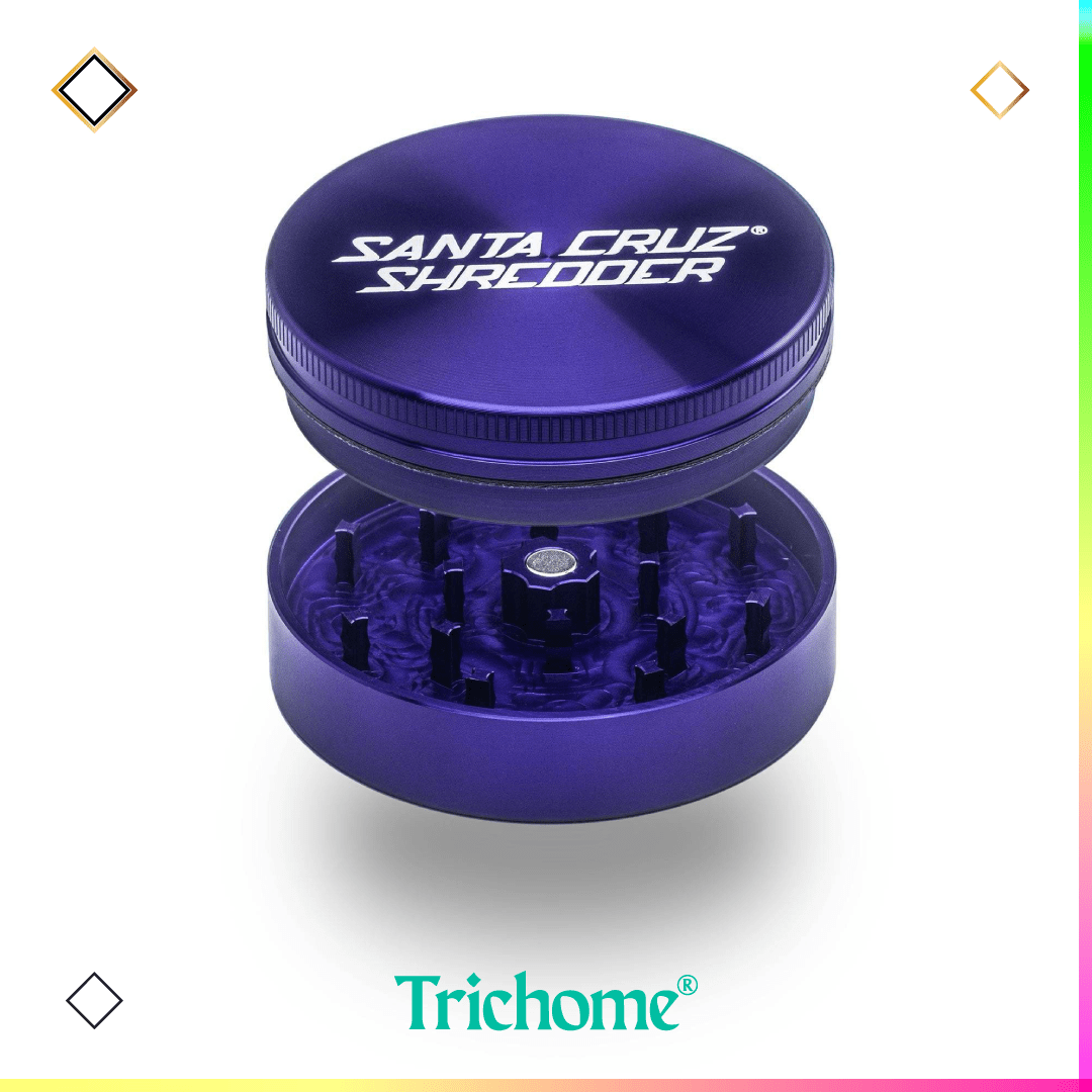 Santa Cruz Shredder Large 2 - Piece Grinder - Trichome Seattle - Santa Cruz Shredder - Tools