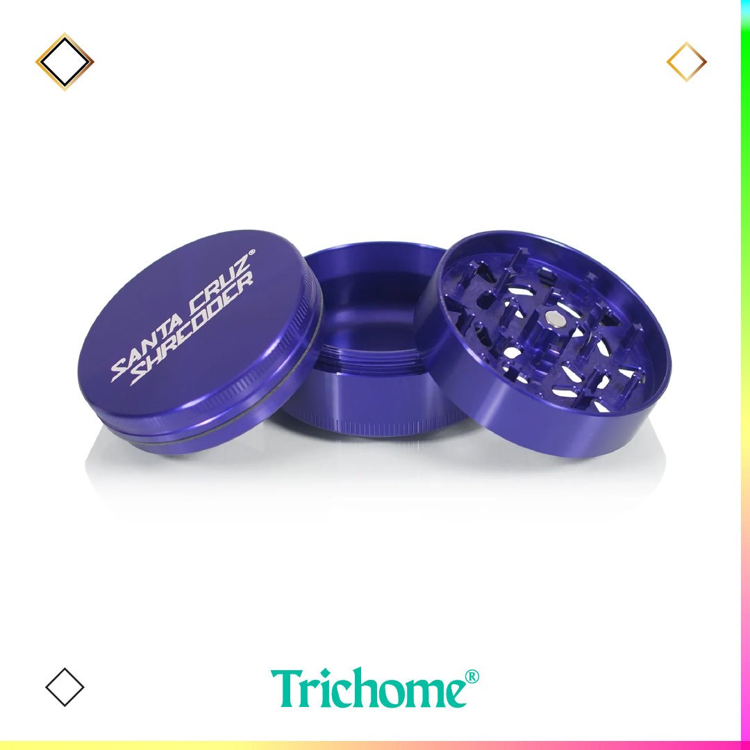 Santa Cruz Shredder Large 3 - Piece Grinder - Trichome Seattle - Santa Cruz Shredder - Tools