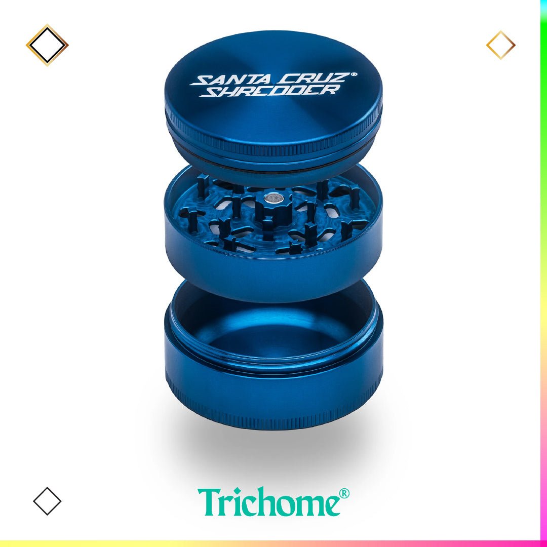 Santa Cruz Shredder Large 3 - Piece Grinder - Trichome Seattle - Santa Cruz Shredder - Tools