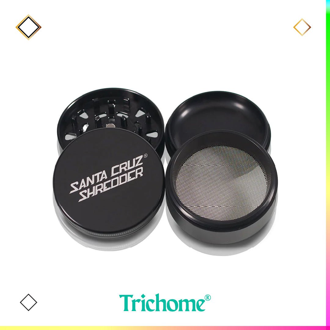 Santa Cruz Shredder Large 4 - Piece Grinder - Trichome Seattle - Santa Cruz Shredder - Tools