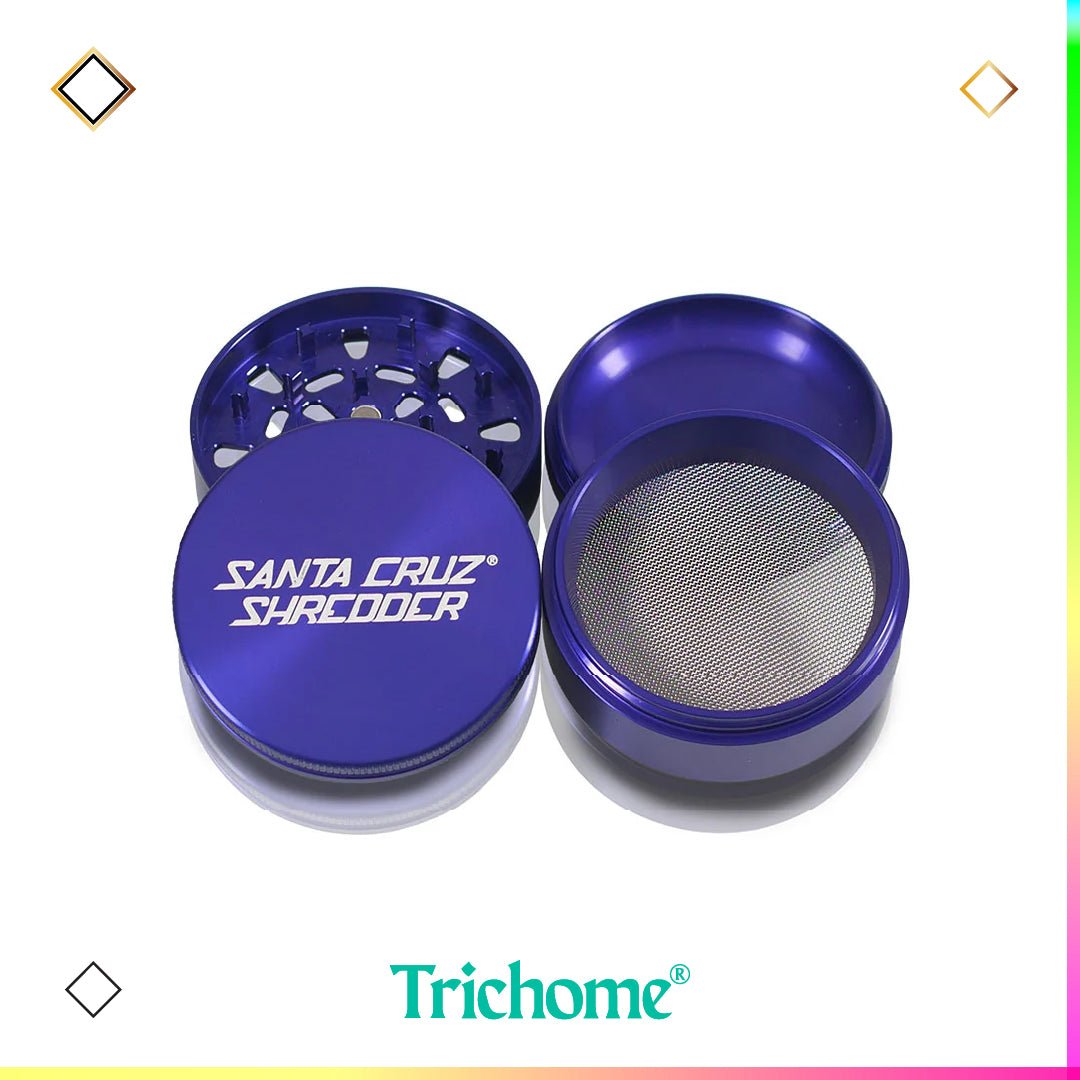 Santa Cruz Shredder Large 4 - Piece Grinder - Trichome Seattle - Santa Cruz Shredder - Tools