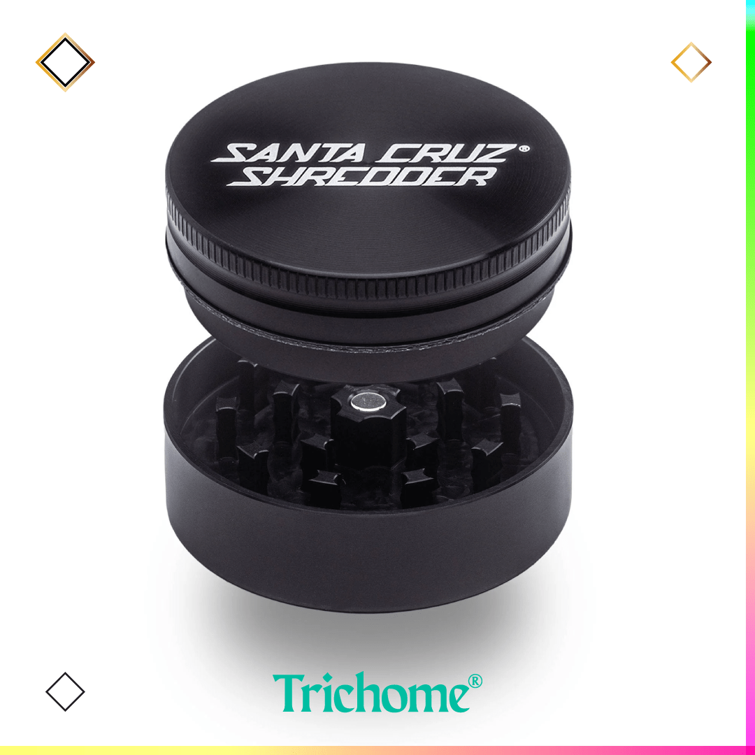 Santa Cruz Shredder Medium 2 - Piece Grinder - Trichome Seattle - Santa Cruz Shredder - Tools