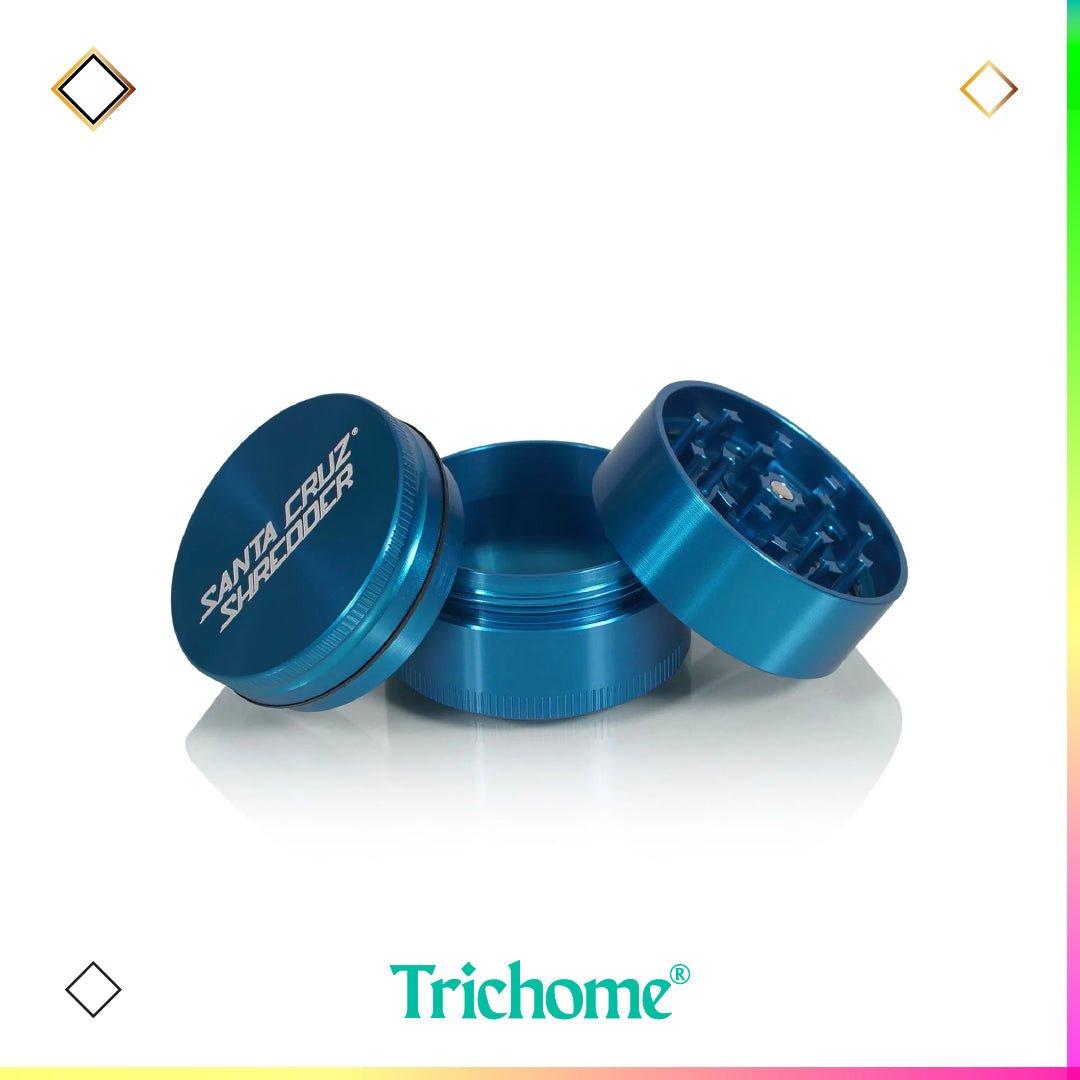 Santa Cruz Shredder Medium 3 - Piece Grinder - Trichome Seattle - Santa Cruz Shredder - Tools