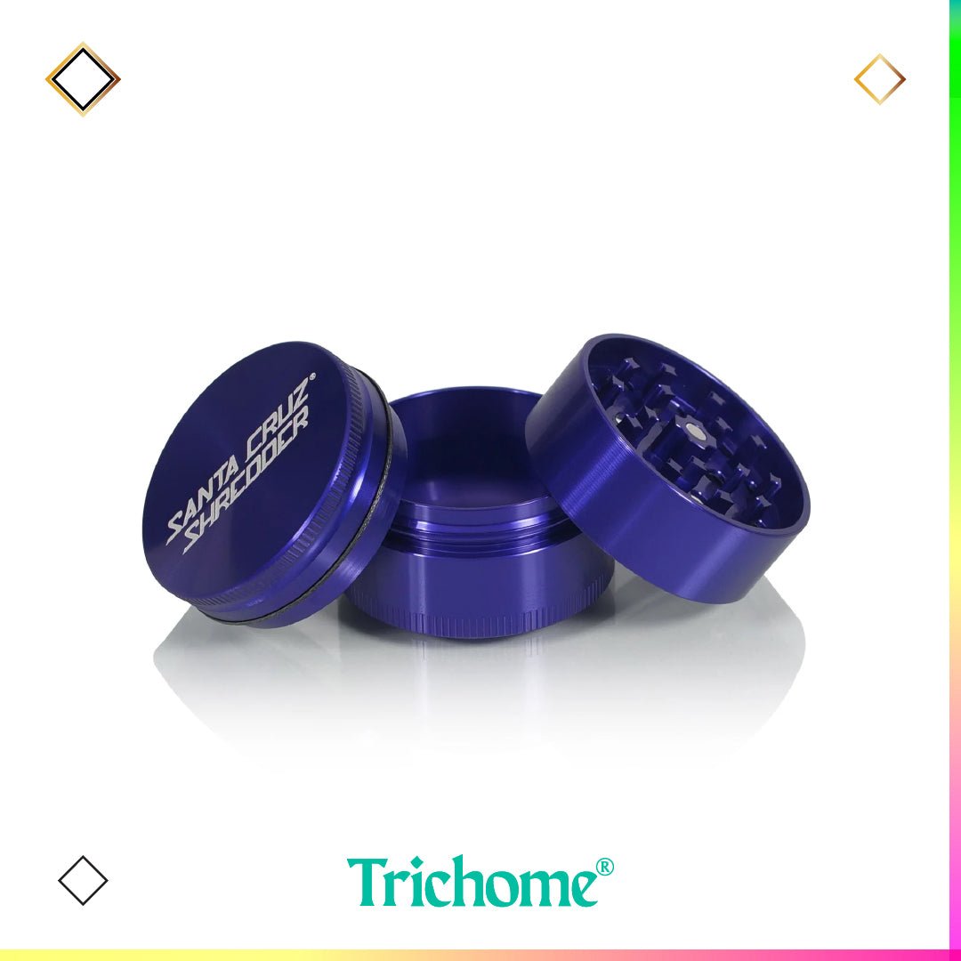 Santa Cruz Shredder Medium 3 - Piece Grinder - Trichome Seattle - Santa Cruz Shredder - Tools