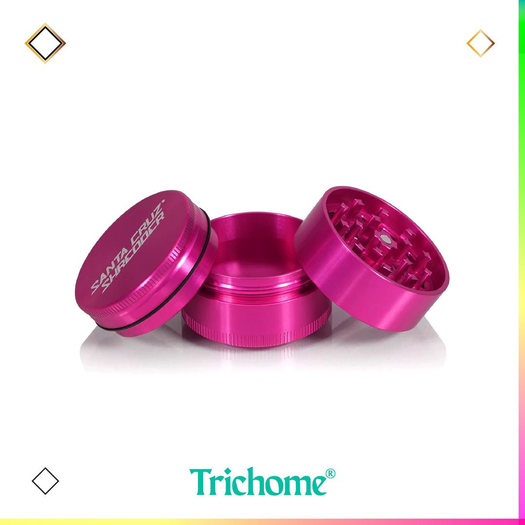 Santa Cruz Shredder Medium 3 - Piece Grinder - Trichome Seattle - Santa Cruz Shredder - Tools