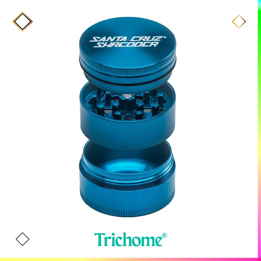 Santa Cruz Shredder Medium 3 - Piece Grinder - Trichome Seattle - Santa Cruz Shredder - Tools