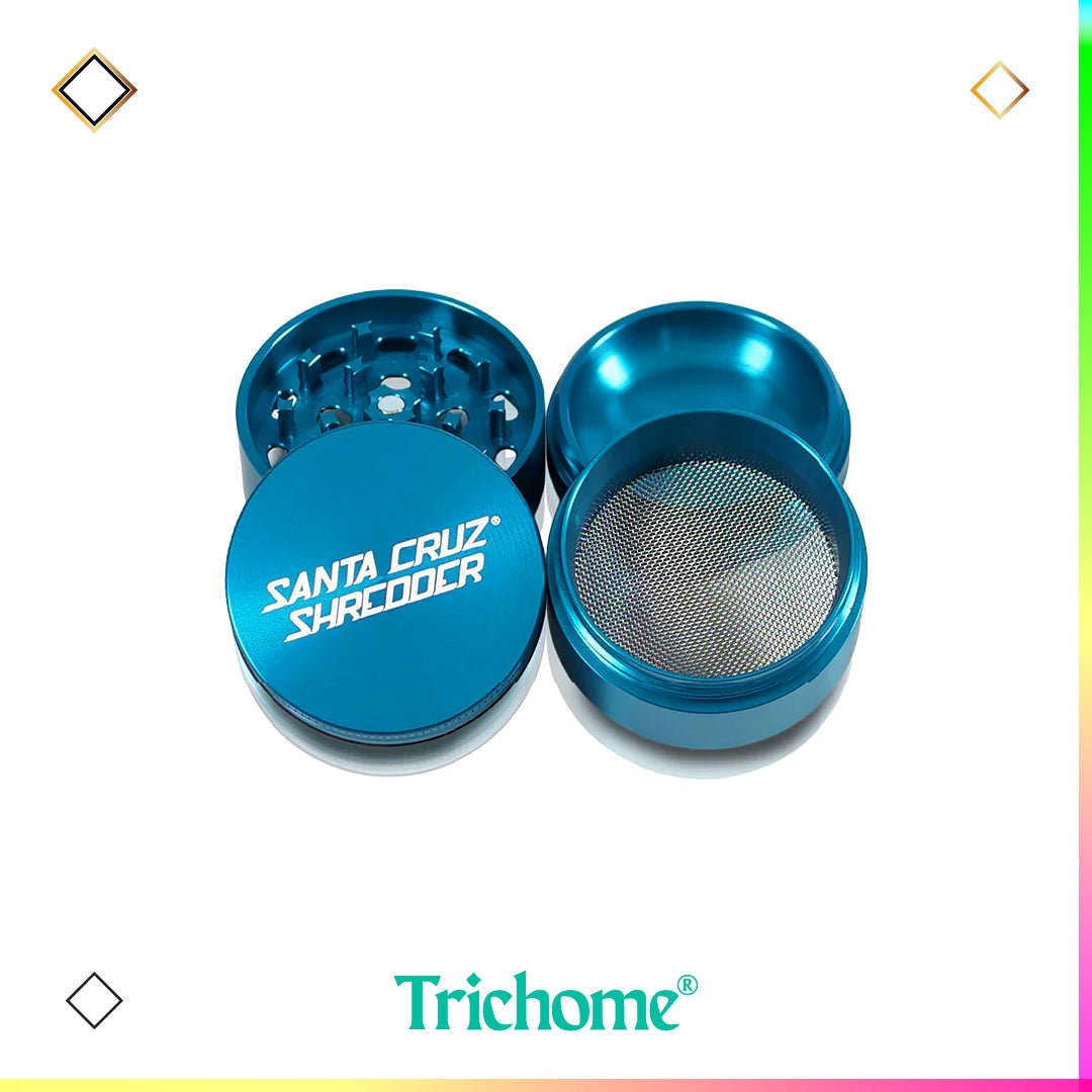 Santa Cruz Shredder Medium 4 - Piece Grinder - Trichome Seattle - Santa Cruz Shredder - Tools