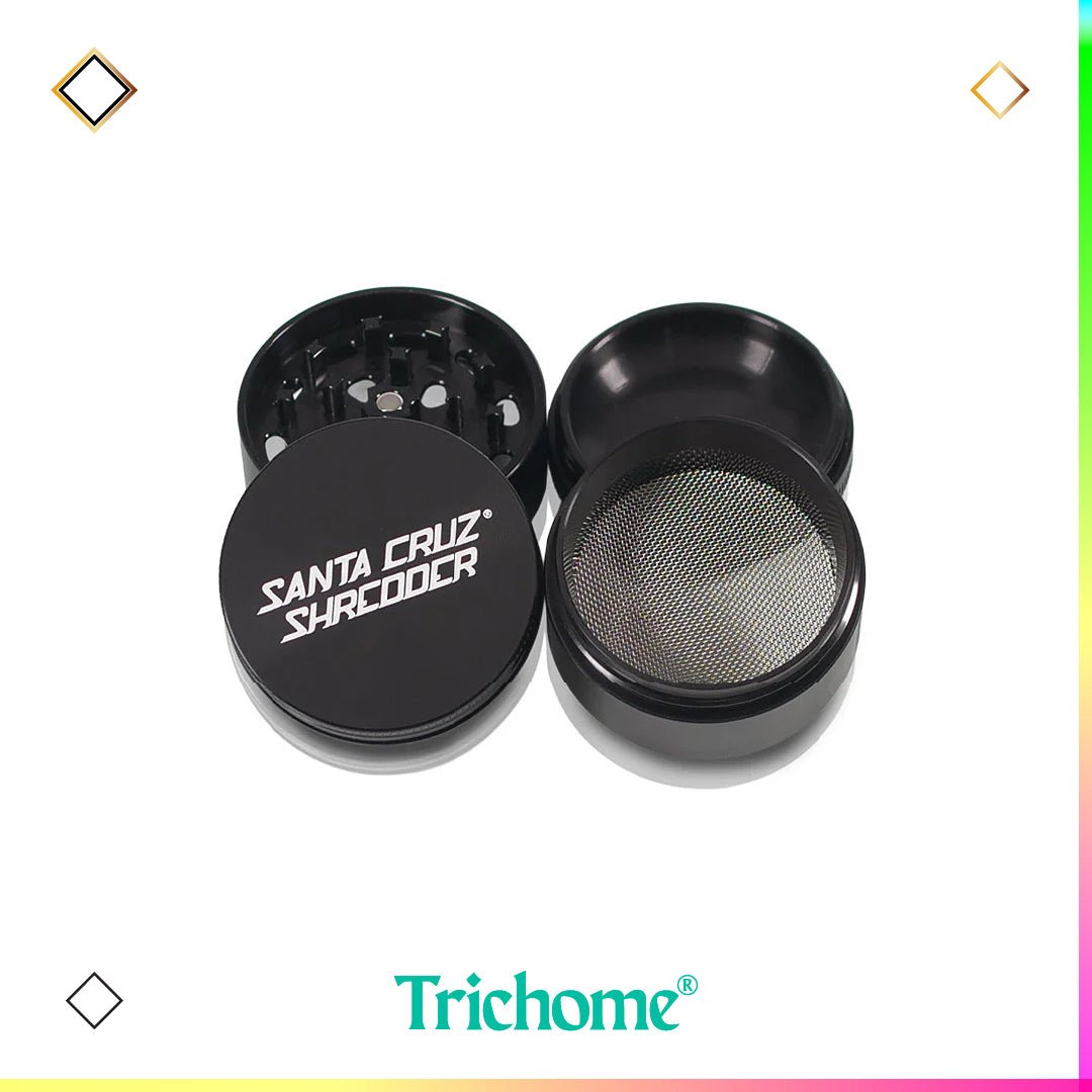 Santa Cruz Shredder Medium 4 - Piece Grinder - Trichome Seattle - Santa Cruz Shredder - Tools